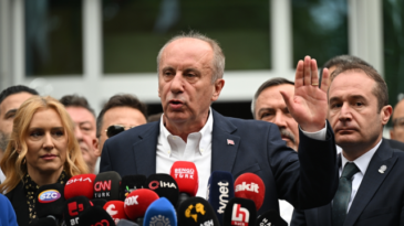 Memleket Partisi Genel Başkanı Muharrem İnce Cumhurbaşkanı adaylığından çekildi