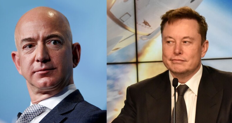 Elon Musk ve Jeff Bezos’un uzay kavgası yeniden alevlendi