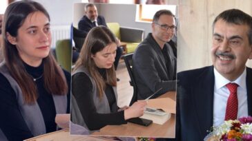 Bakan Tekin’in okul ziyaretinde ‘sarı zarf’ verdiği öğretmen önce tedirgin oldu, sonra sevindi